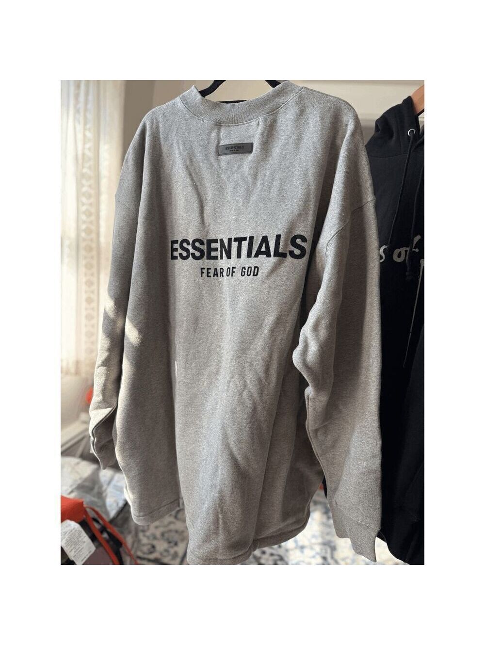Fear of God Essentials Dark Oatmeal Fleece Crewneck Deadstock XXL